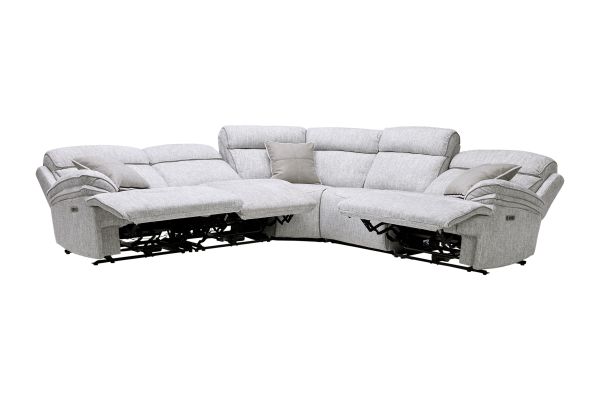 Devon 5-Piece Dual Power Reclining Sectional