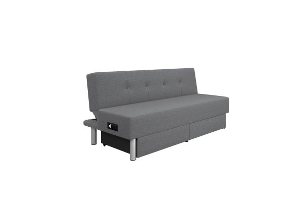 Serta Westchester Convertible Sofa in Charcoal