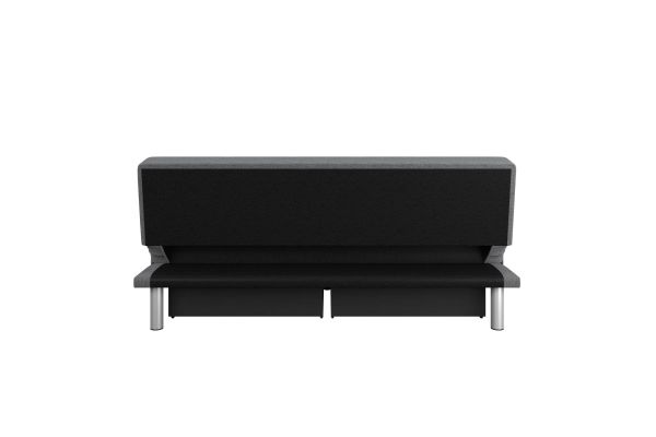 Serta Westchester Convertible Sofa in Charcoal