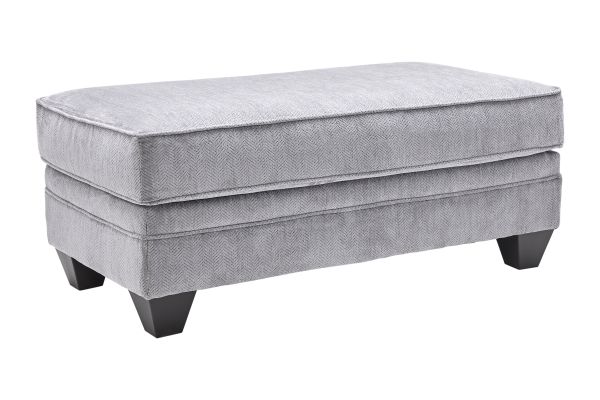 Carson Grey Ottoman