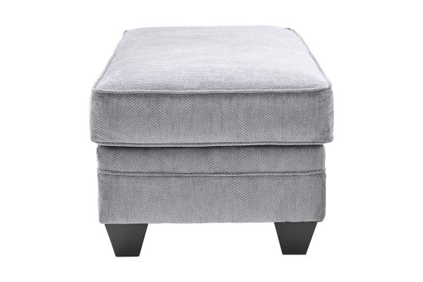 Carson Grey Ottoman