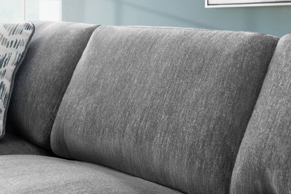 Overnight Grey 3-Piece Sleeper Sectional with Dual Chaises