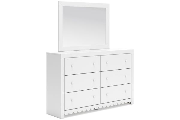 Mollviney Dresser and Mirror