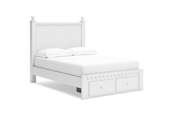 Mollviney Full Panel Storage Bed