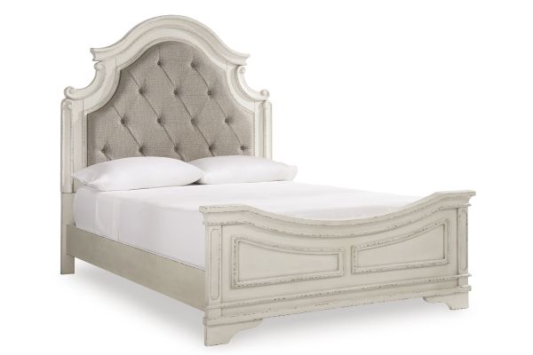 Realyn Queen Upholstered Panel Bed