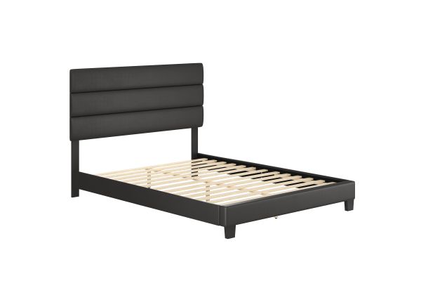 Parker Twin Platform Bed - Black