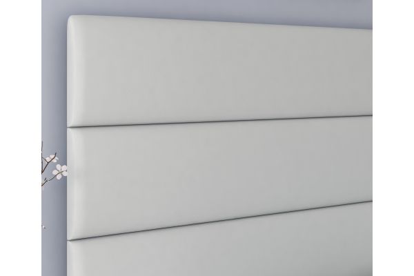 Parker Twin Platform Bed - White
