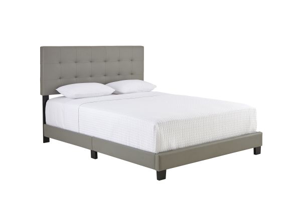 Ripley Full Platform Bed - Grey