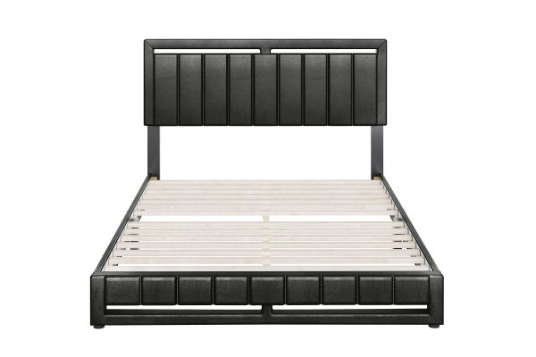 Bethel Full Platform Bed - Black