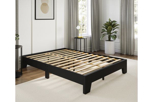 Moreno Twin Platform Bed - Black