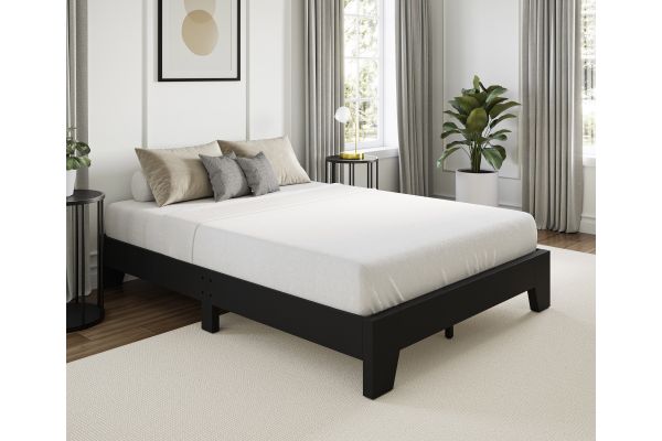 Moreno Twin Platform Bed - Black