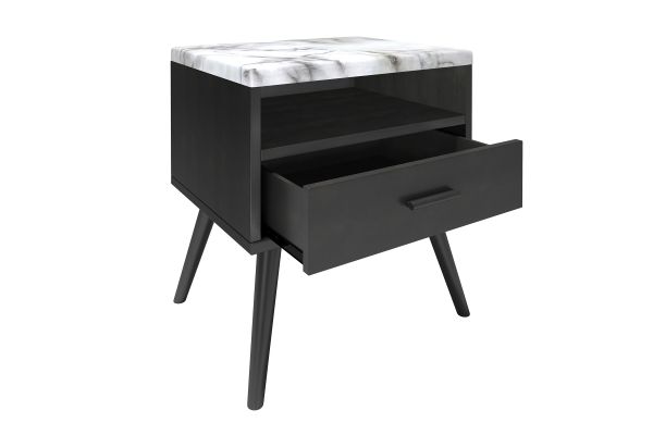 Davita Nightstand - Black