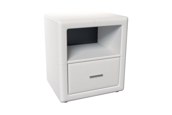 Kristal Nightstand - White