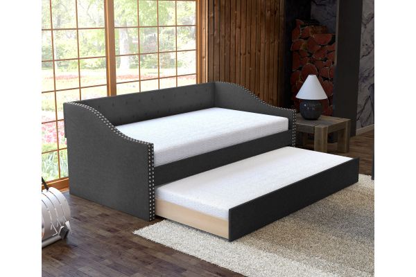 Mandrake Daybed with Trundle - Black