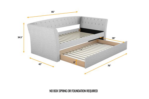 Neville Daybed with Trundle
