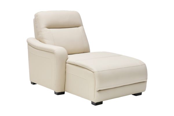 Newport 7-Piece Leather Dual Power Reclining Sectional with Left Arm Facing Chaise