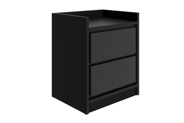 Vincenzo Nightstand - Black