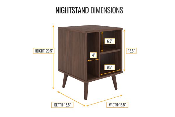 Winston Nightstand - Walnut