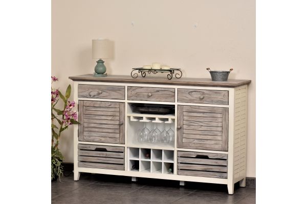 Islamorada Sideboard with Wine Rack