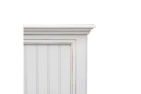 Monaco Queen Headboard - White