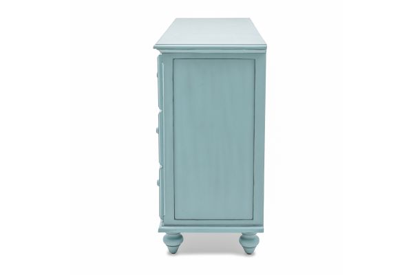 Monaco 7 Drawer Dresser - Blue