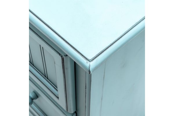 Monaco 7 Drawer Dresser - Blue