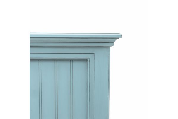 Monaco Queen Headboard - Blue
