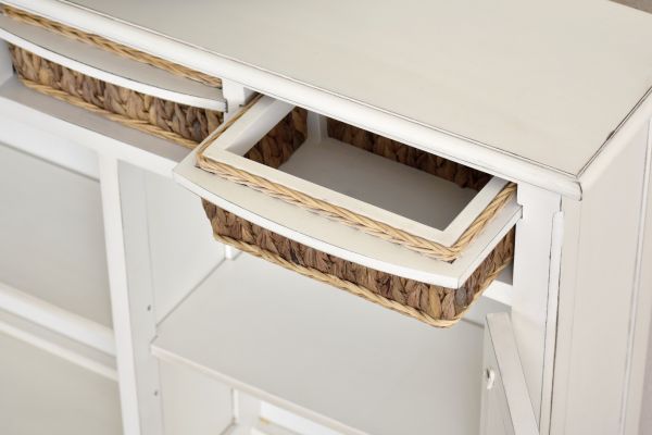 Monaco Entry Cabinets with Baskets