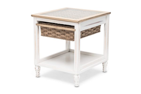 Island Breeze 1-Basket End Table
