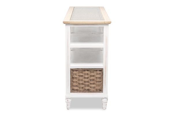 Island Breeze 3-Basket Entertainment Center