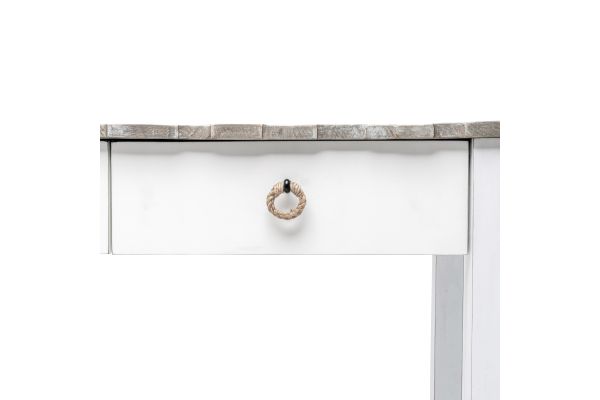 Picket Fence Console Table - Grey