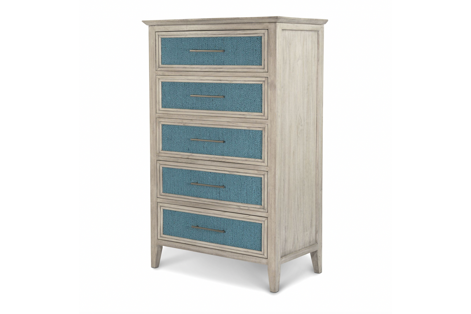 Drawer - sea Ocean Isles 5 Drawer Woven Chest at Gardner White