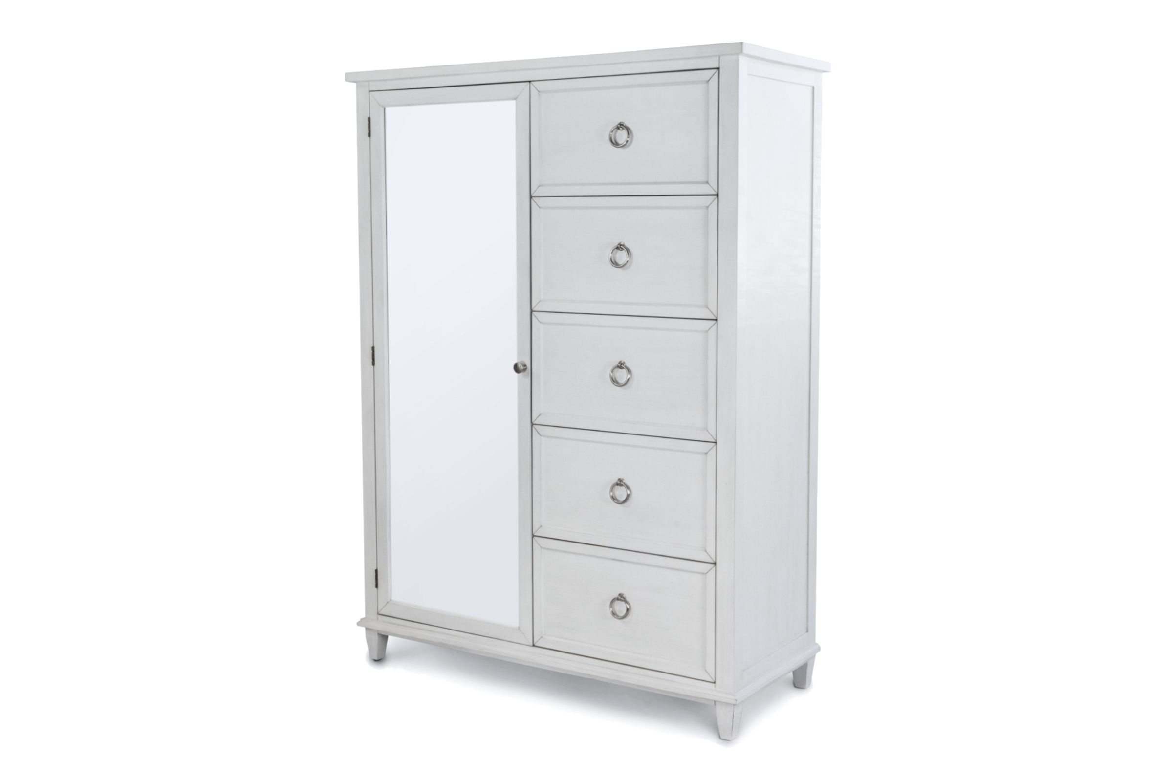 Point Breeze Mirrored Door Chest at Gardner White