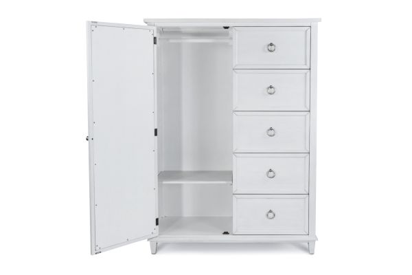 Point Breeze Mirrored Door Chest