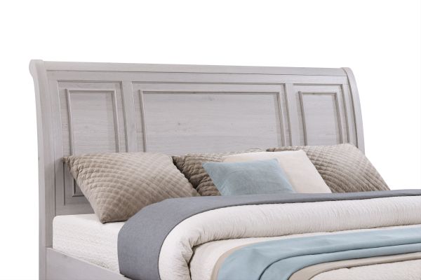 Arthur Light Grey 5-Piece King Bedroom Set