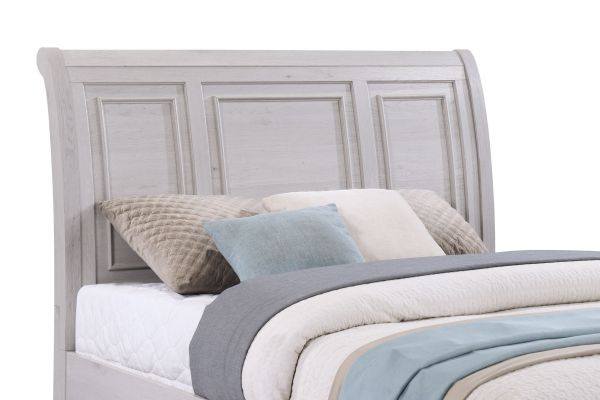 Arthur Light Grey 5-Piece Queen Bedroom Set