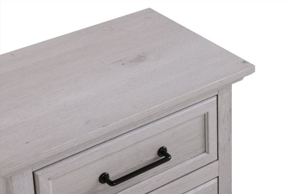 Arthur Light Grey 5-Piece Queen Bedroom Set