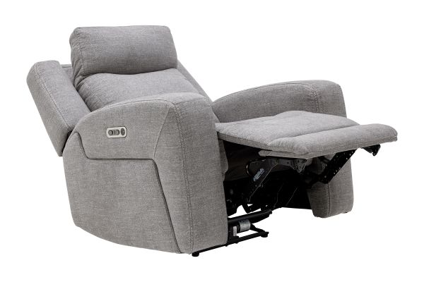 Summit Grey Dual Power Recliner