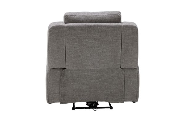 Summit Grey Dual Power Recliner