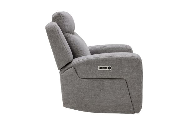 Summit Grey Dual Power Recliner