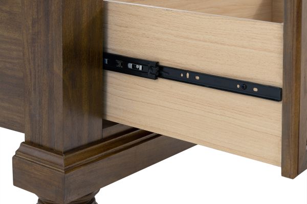 Arthur Brown Queen Storage Bed