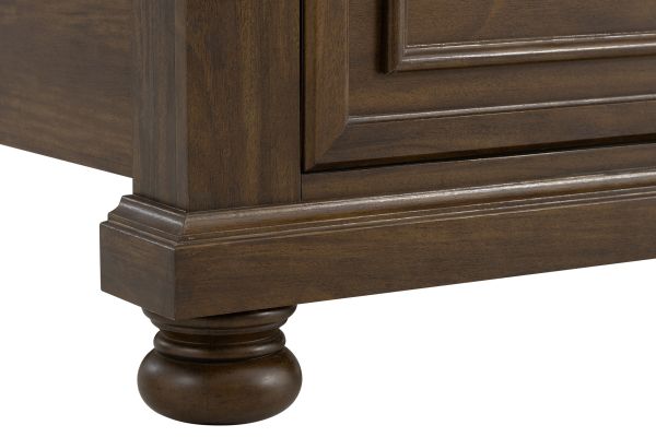 Arthur Brown Queen Storage Bed