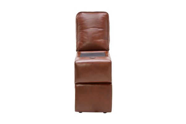Berlin 6-Piece Dual Power Reclining Leather Sectional with Right Arm Facing Chaise