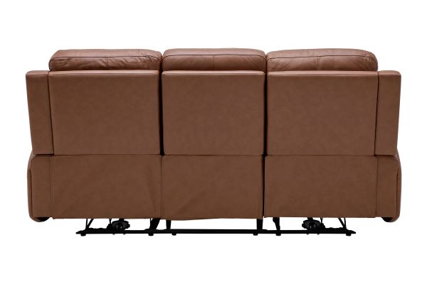 Linton Caramel Triple Power Reclining Sofa