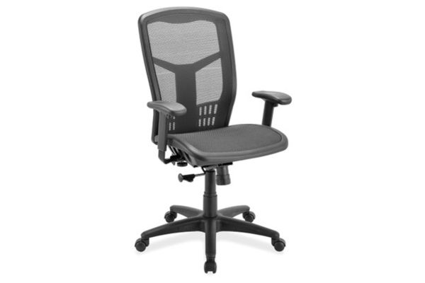 CoolMesh Swivel Tilt, High Back Chair with Black Frame