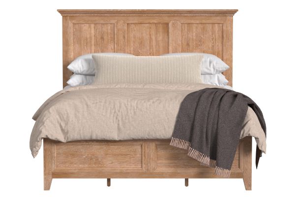 San Mateo 3-Piece Natural King Storage Bedroom Set