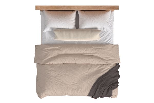 San Mateo 3-Piece Natural King Storage Bedroom Set