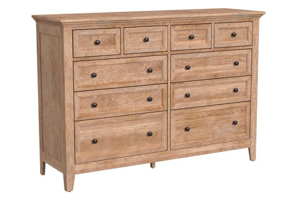 San Mateo 5-Piece Natural King Panel Bedroom Set