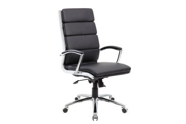 OfficeSource | Merak | Executive High Back with Chrome Base