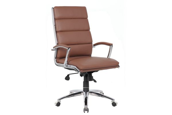 OfficeSource | Merak | Executive High Back with Chrome Base